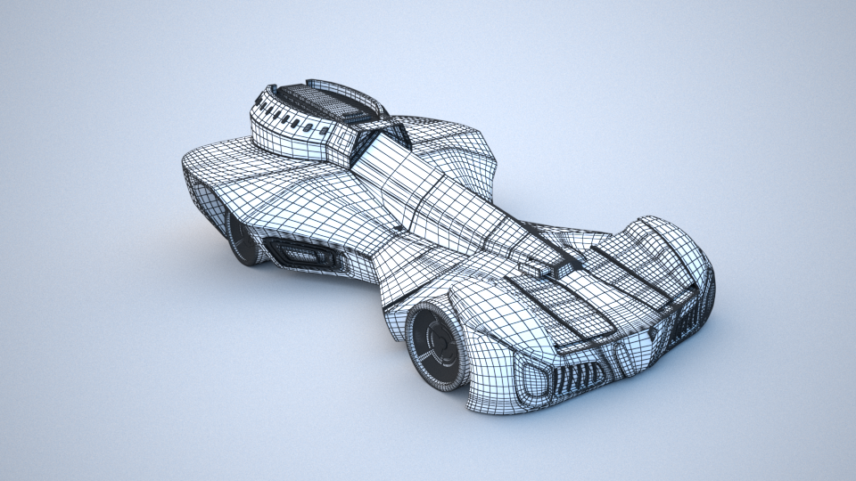 Concept Car_Wireframe